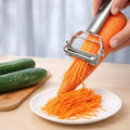 2 in 1 Julienne Vegetable Peeler